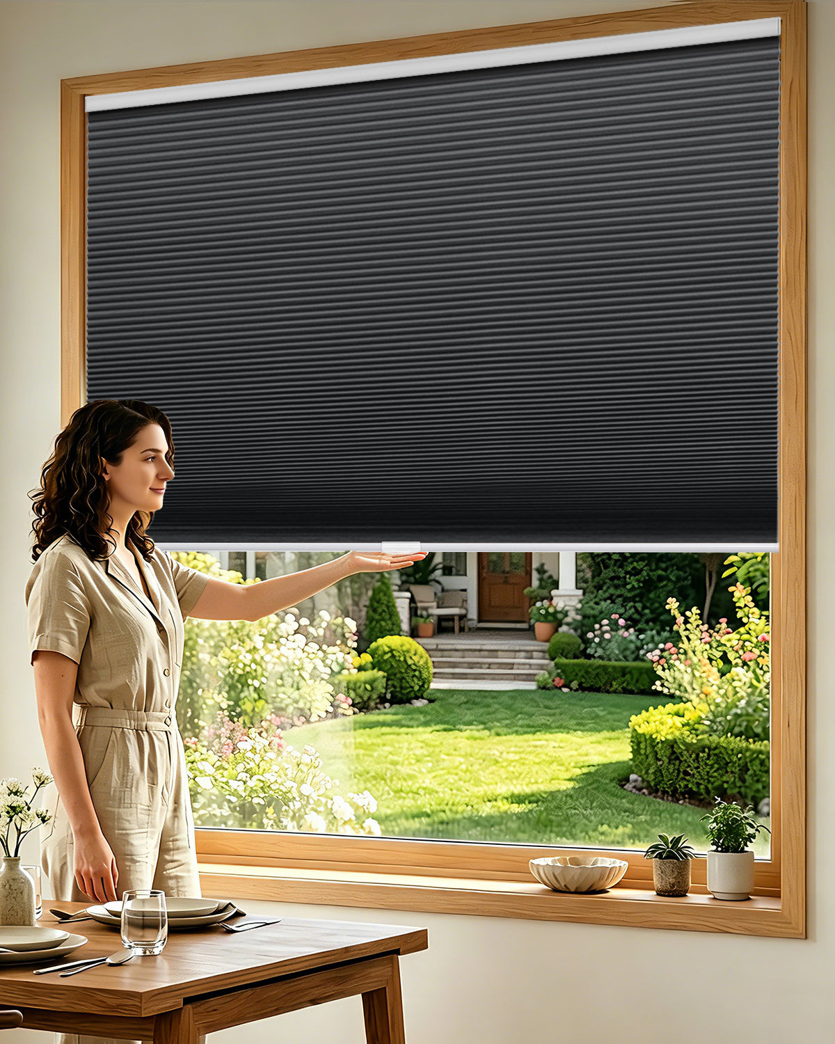 Manual Cordless Blackout Cellular Shade