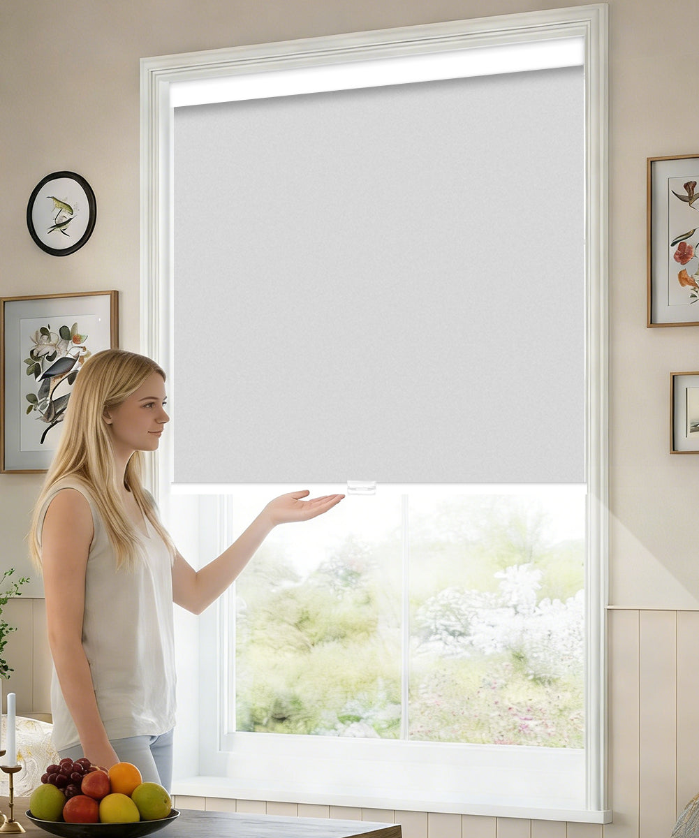 Manually Controlled Blackout Roller Shade - Cordless