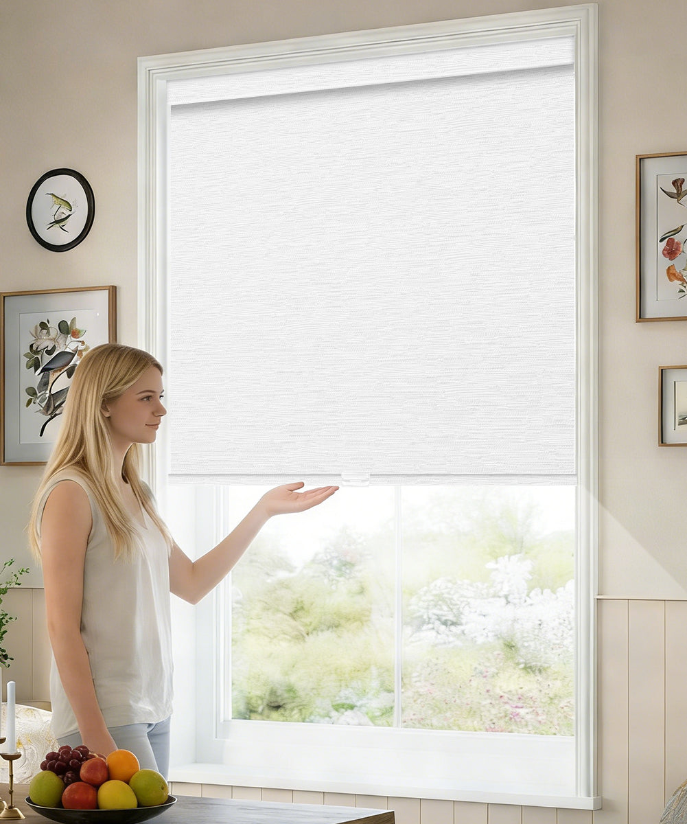 Manually Controlled Blackout Roller Shade - Cordless