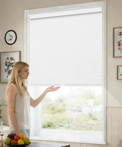 Manually Controlled Blackout Roller Shade - Cordless