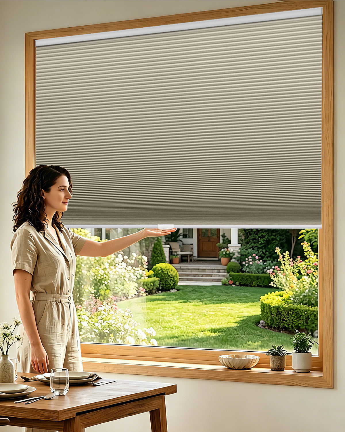 Manual Cordless Blackout Cellular Shade