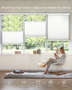 Top Down Bottom Up Manual Cellular Shade - Light Filtering