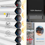 Manual Cordless Blackout Cellular Shade