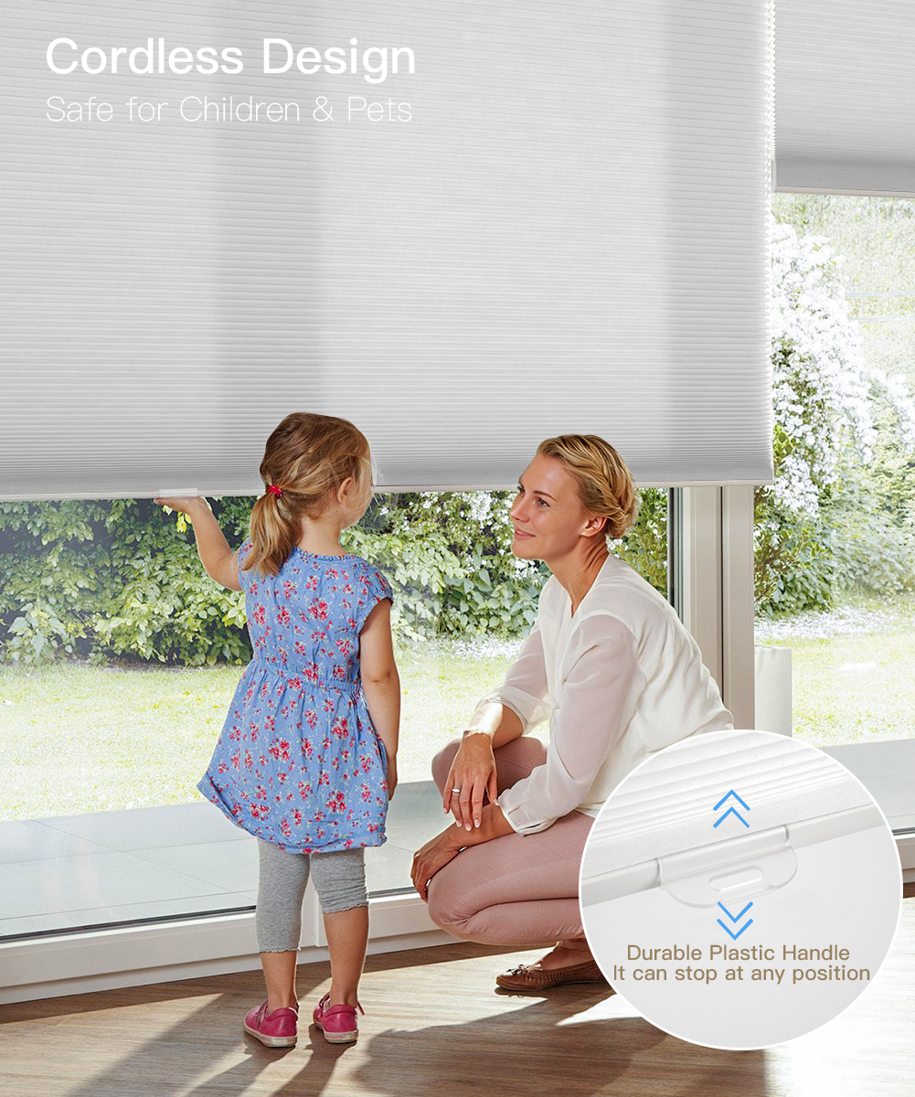 Manual Cordless Cellular Shade - Light Filtering