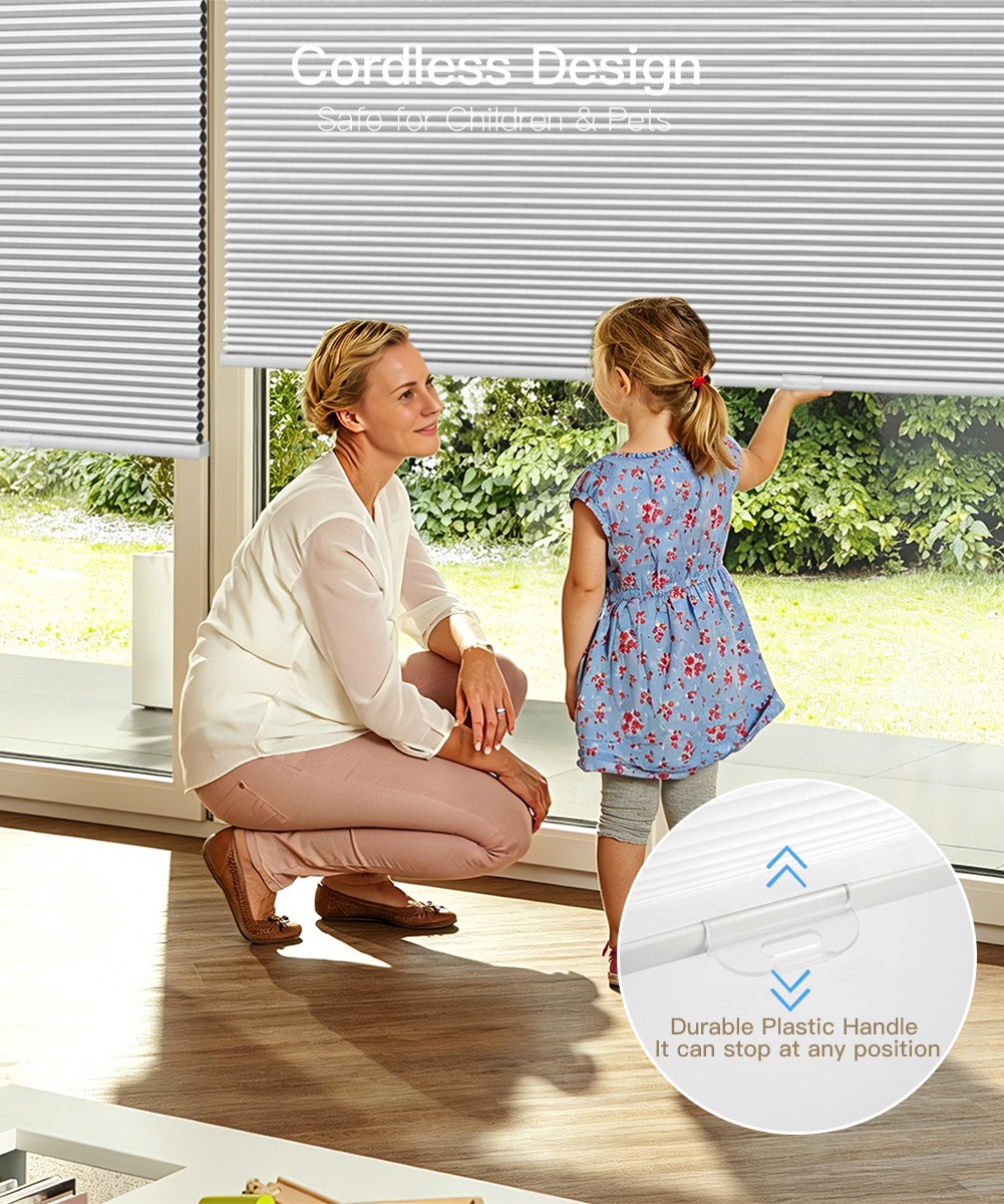 Manual Cordless Blackout Cellular Shade