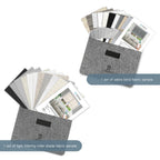 Fabric Samples for Light Filtering Roller Shade and Zebra Blind (2 PCS) - Tokblind official