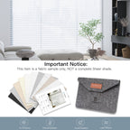 Fabric Samples for Sheer Shades - Tokblind official