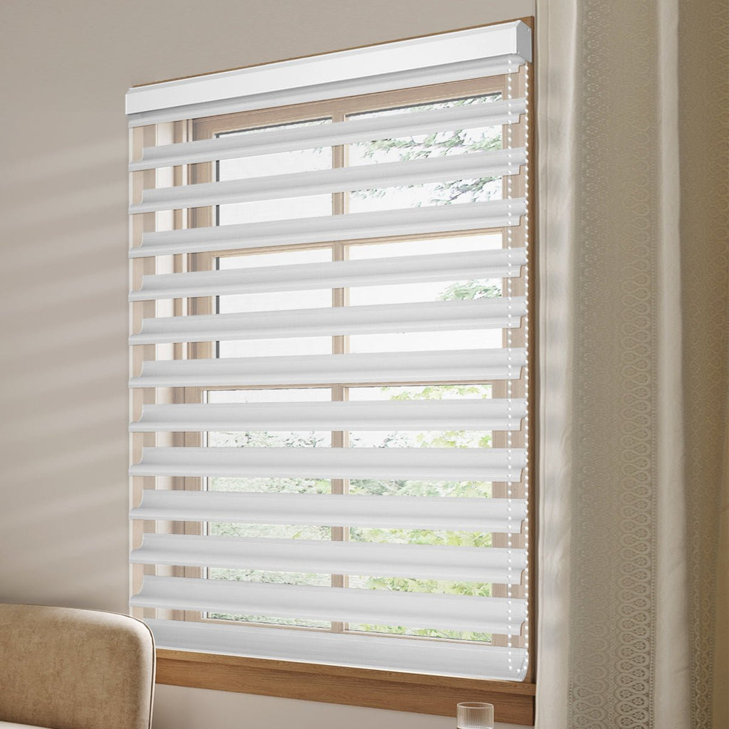 Manual Corded Blackout Shangri - La Sheer Shade - Tokblind official