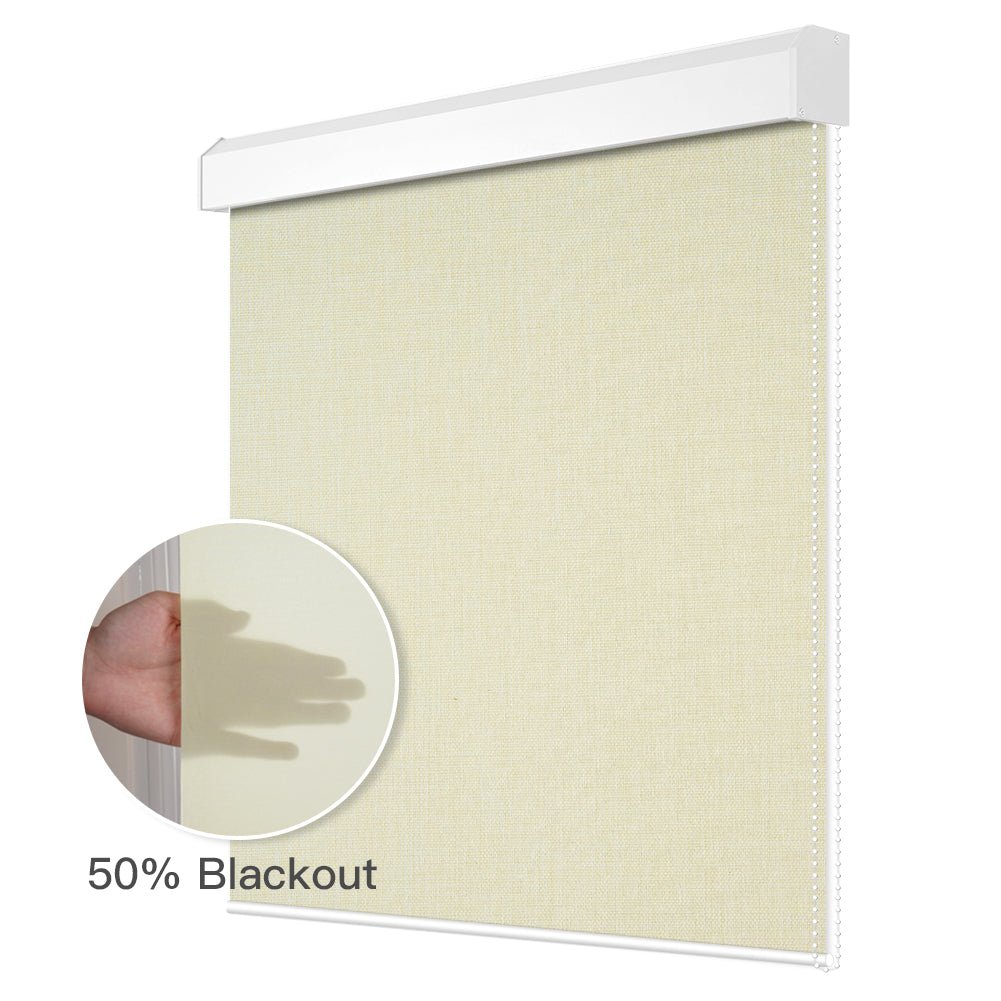 Manual Corded Light Filtering Roller Shade - Tokblind official