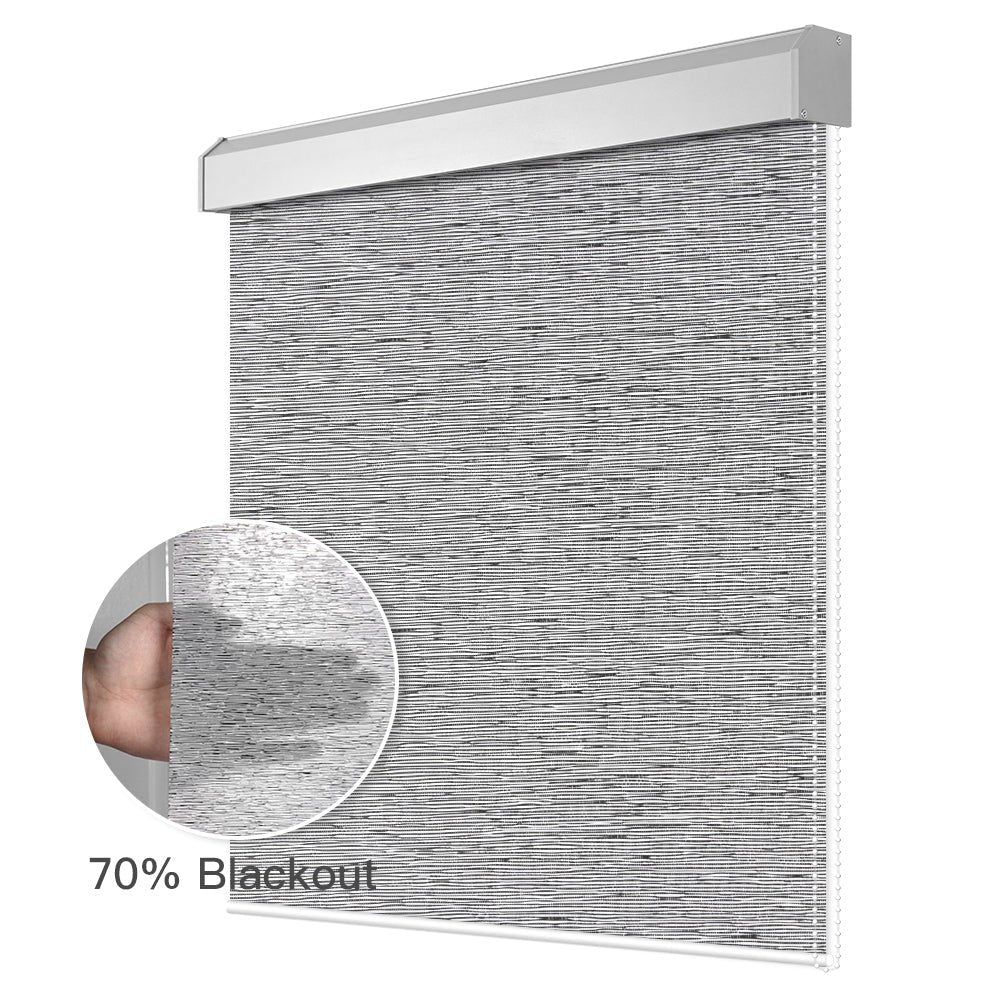 Manual Corded Light Filtering Roller Shade - Tokblind official