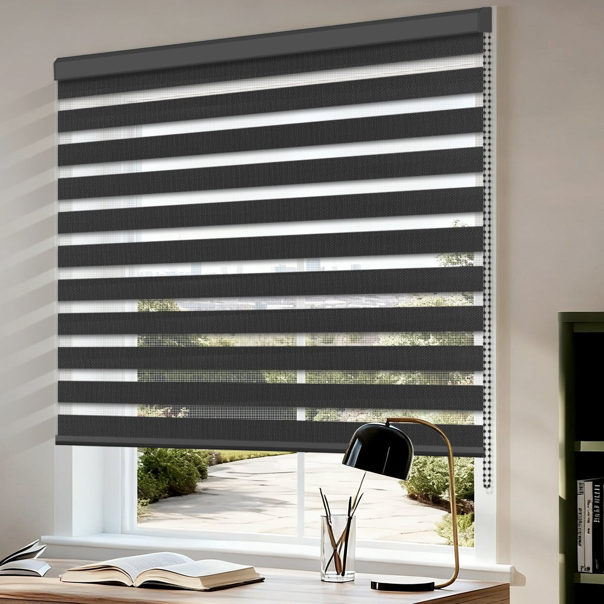 Manually Controlled Zebra Blinds - Tokblind official