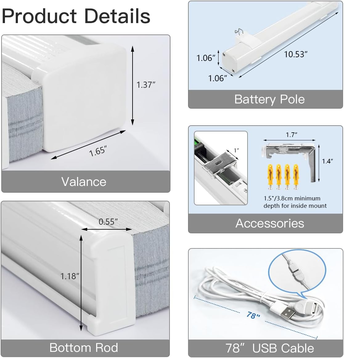 Motorized Cellular Shade - 100% Blackout - Tokblind official