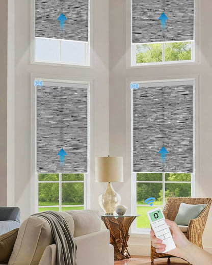 Motorized Light Filtering Roller Shades - Tokblind official