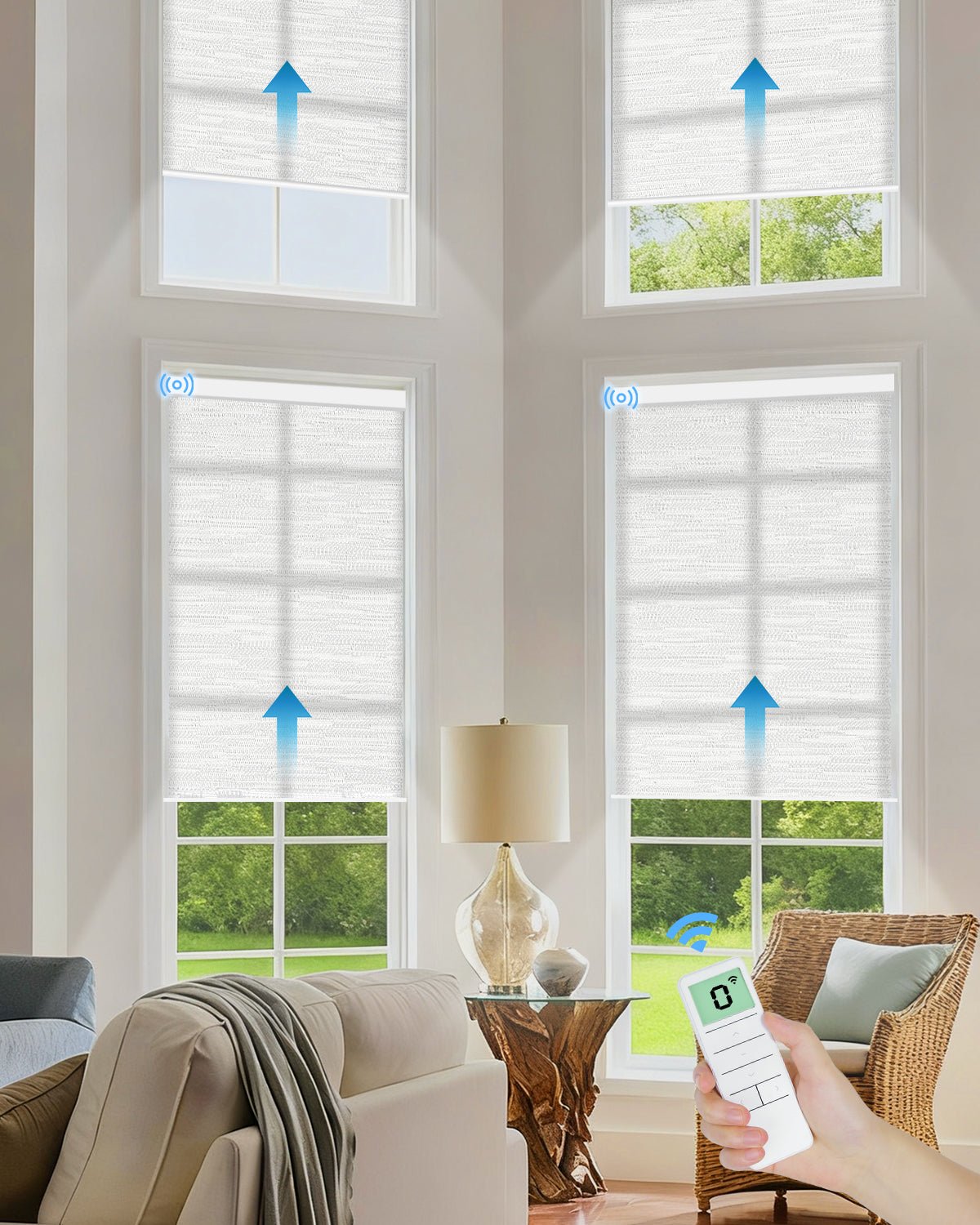 Motorized Light Filtering Roller Shades - Tokblind official