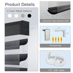 Motorized Sheer Shade - Light Filtering Black - Tokblind official