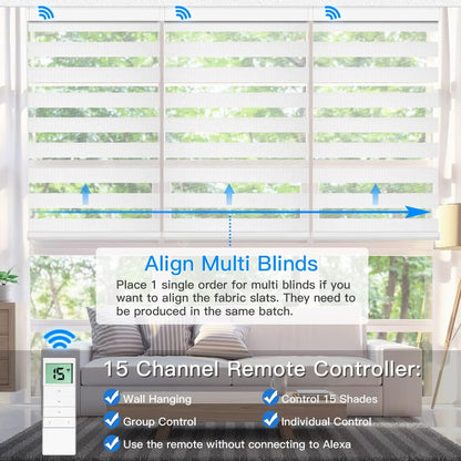 Motorized Zebra Blinds - Tokblind official