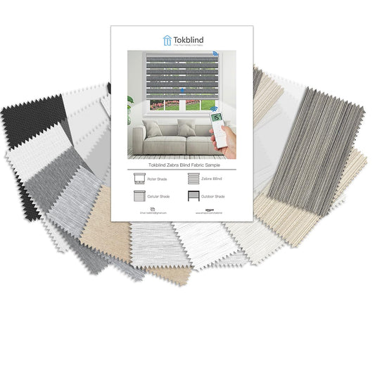 Zebra Shade Fabric Samples - Tokblind official